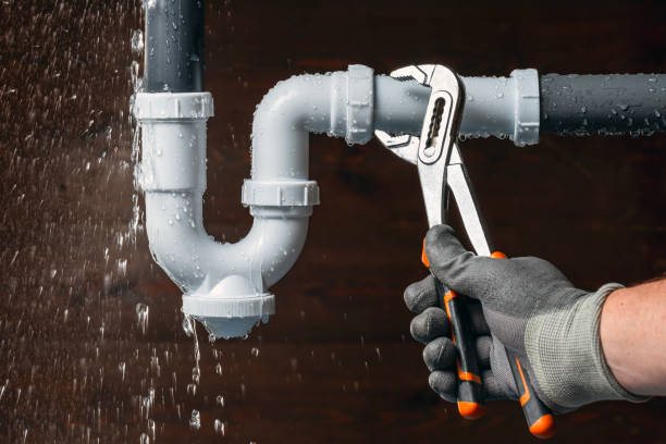 Professional Drain Cleaning technician working in Odessa, WA